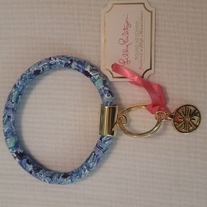 Lilly Pulitzer Round Key chain featured in "High Maintenance" So.o cute !